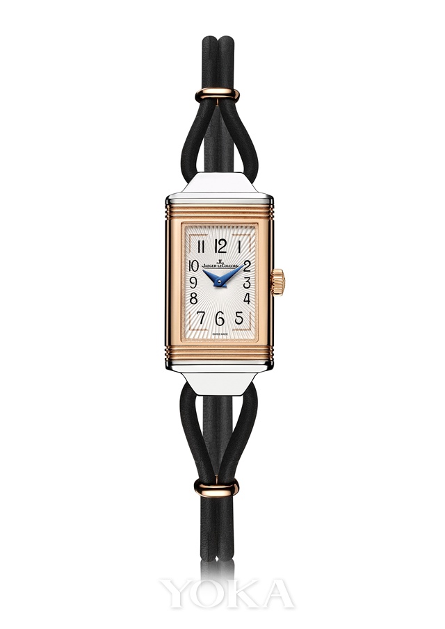 Similar to recommendation: ladies LeCoultre Reverso One Cordonnet thread chain flip wrist watch