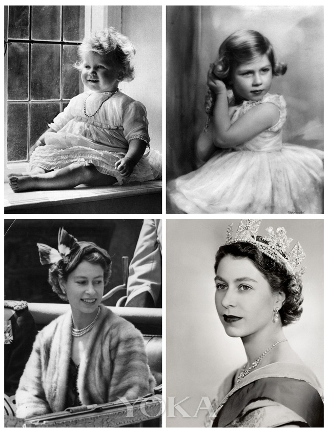 Different periods of Queen Elizabeth II