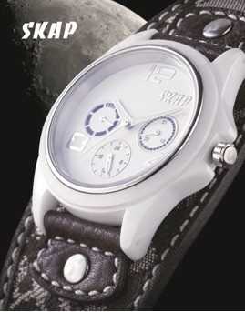 SKAP (the gamma step) ceramic watches: creating infinite imagination